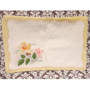 Handmade Vintage Cotton Placemats & Napkins
